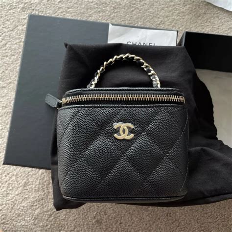 chanel tasche viniti box|Chanel camera bag.